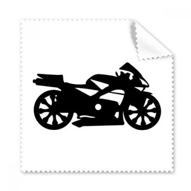 Imagem de Pano de limpeza mecânico preto para motocicleta, 5 peças