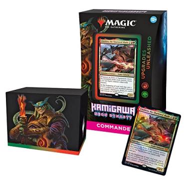 Imagem de Magic: The Gathering Kamigawa: Neon Dynasty Commander Deck – Upgrades Unleashed (Red-Green)