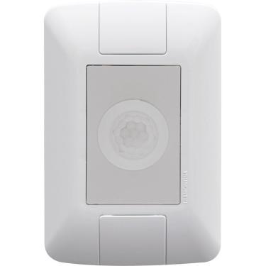Imagem de Conjunto 4x2 Detector de Presença Bivolt Tramontina Aria com Fotocélula Branco Tramontina