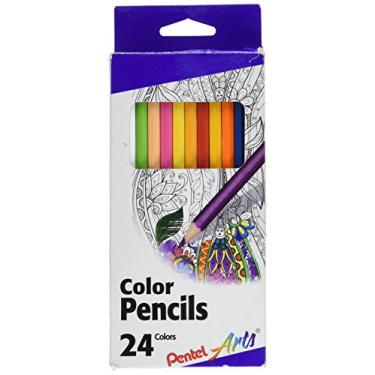 Imagem de Pentel CB8-24 Arts® Color Pencils Assorted Colors 24 Count