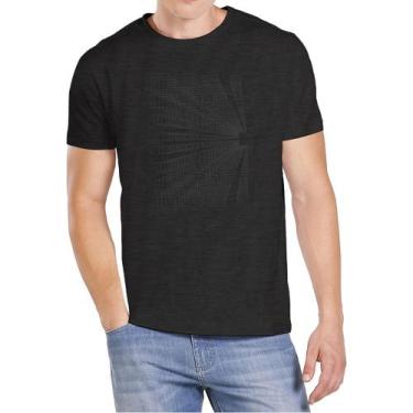 Imagem de Camiseta Aramis Tridimensional Preto Masculino
