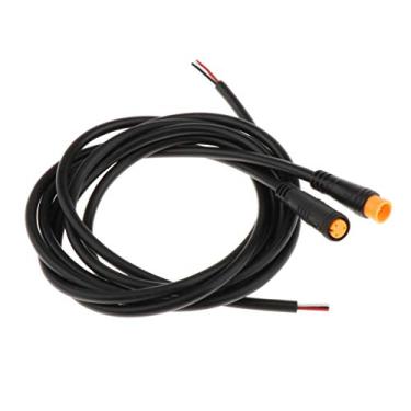 Imagem de Simhoa Cabo de extensão à prova d'água para motores elétricos Ebike kits de conversão intermediária acessórios de extensores de cabos - 3 pinos
