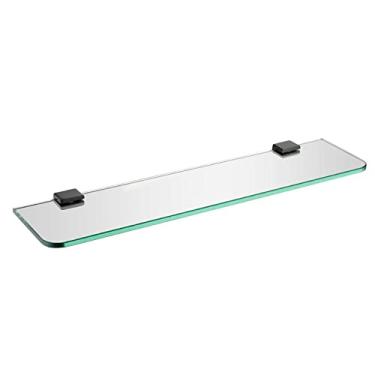 Imagem de Prateleira Para Banheiro Black Matte 50Cm Lx7163B - Lexxa