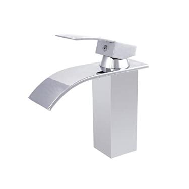 Imagem de TORNEIRA BANHEIRO/LAVABO Q/F QUADRADA BICA CURVA TP103-4