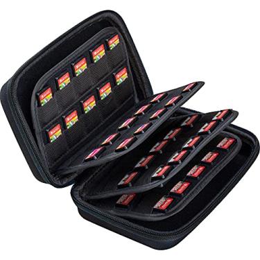 Imagem de Butterfox 80 Switch Game Case for Nintendo Switch, Switch Game Card Storage Holder or SD Memory Card Case (Black)