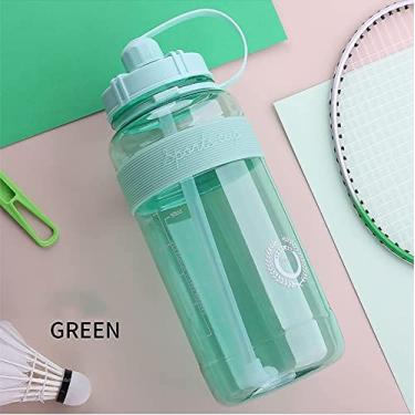 Imagem de 600-2000ML Garrafa Esportiva de Fitness ao Ar Livre Garrafas de Água de Grande Capacidade Bicicleta Portátil de Escalada Garrafas de Água Grátis Copos de Espaço para Ginásio