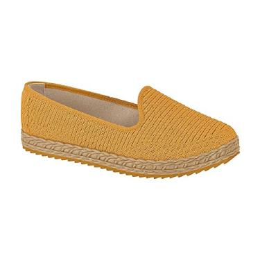 Imagem de Sapatilha Fem Moleca Tecido Amarelo Mostarda 5696.319 Tamanho:35;Cor:Amarelo