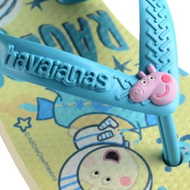 Imagem de Chinelo Havaianas Infantil Peppa Pig Baby 25/6 Bege Palha