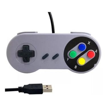 Imagem de Controle Super Nintendo Snes Joystick Usb Computador Pc - Keita