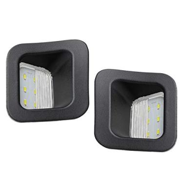 Imagem de Luzes de placa de LED Ruxifey compatíveis com Dodge Ram 1500 2500 3500, 6000 K Branco