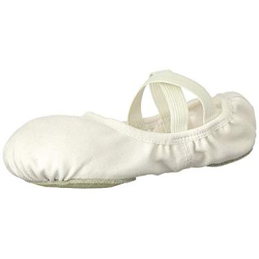 Imagem de Bloch Tênis de dança feminino Performa, Branco, 6 Wide