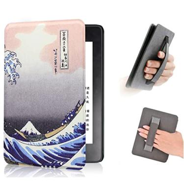 Imagem de Capa leve com alça de mão para o Kindle de 11ª geração, modelo (C2V2L3) lançado em 2022. com ativação automática - hibernar, não para a 11ª geração do Kindle Paperwhite