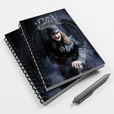 Imagem de Caderno Universitário 200 fls 10 Mat. Rock Ozzy Osbourne