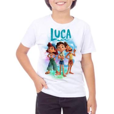 Imagem de Camiseta Infantil Luca Camiseta Do Filme Luca - Modatop
