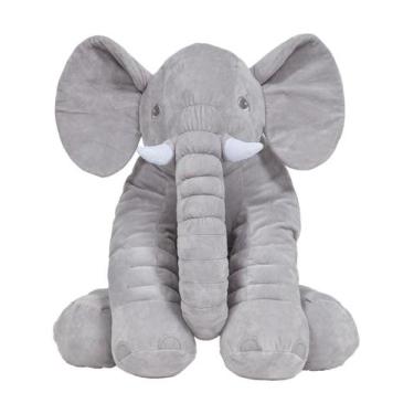 Imagem de Almofada Gigante Elefante Cinza Buba Toys