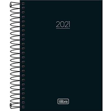 Imagem de Agenda 2020 Espiral Papper Tilibra Preta 123x166mm
