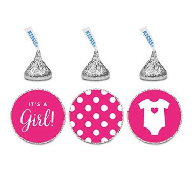 Imagem de Andaz Press Coleção Floral de Rosas para Bebês e Chá de Bebê, Fúcsia, 1