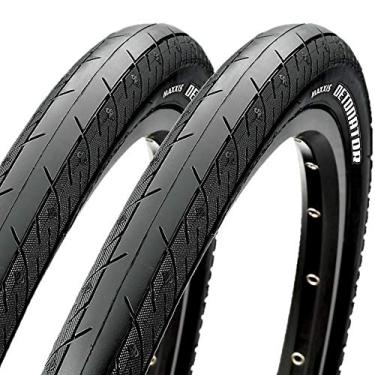 Imagem de Kit 2 Pneus Maxxis Detonator 26x1.25 (Arame) Preto