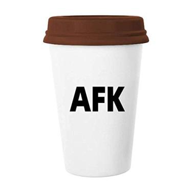 Imagem de Game Leaves teclado inativo caneca de café vidro bebendo cerâmica copo tampa