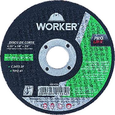 Imagem de Worker Disco Corte Refrat 4.1/2'X1/8'X22 2Mm