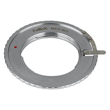 Imagem de Adaptador de lente Fotodiox compatível com lentes de foco manual de montagem Micro Four Thirds em câmeras Sony E-Mount