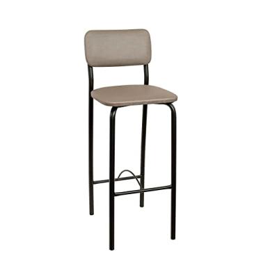 Imagem de Banqueta B360 Compoarte Preto/rato Metalizado