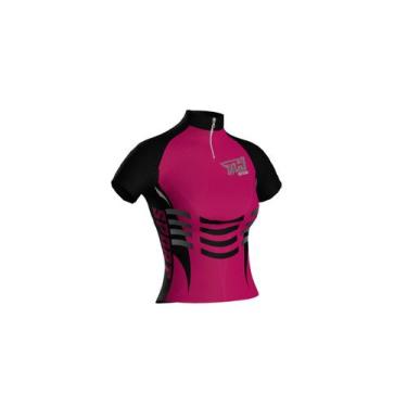 Imagem de Camisa Ciclismo Ciclista Bike Roupas Uniforme Adulto Pink - Thsports