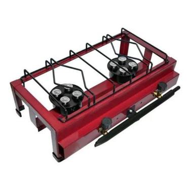 Imagem de Fogão Semi Industrial Roa 2 Bocas Alta Pressão A Gás