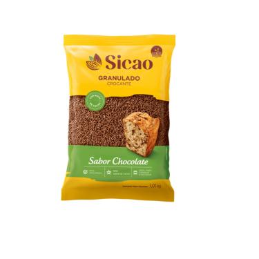 Imagem de Granulado Croc. Sabor Chocolate 1kg Sicao