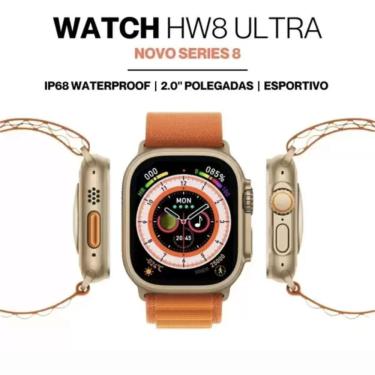Imagem de Hw8 Ultra Original Series 8 Smartwatch + 2 Pulseiras Nfc Bluetooth Watch