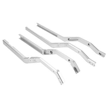 Imagem de Trilhos de Estrutura de Chassi RC, Fáceis de Instalar, Design de Centro de Baixa Gravidade Profissional Leve, Liga de Alumínio, Feixe de Chassi de Carro RC para Carro SCX6 1/6 RC