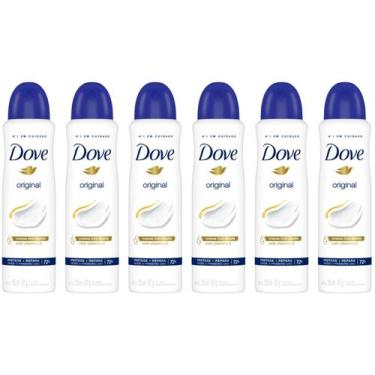 Imagem de Kit Desodorante Dove Original Aerossol - Antitranspirante Unissex 150M