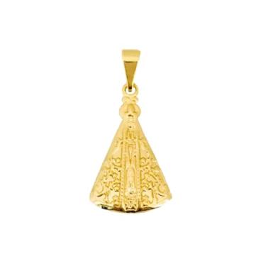 Imagem de Pingente Ouro 18K Nossa Senhora Aparecida - Genérico - CHARM - Pendente
