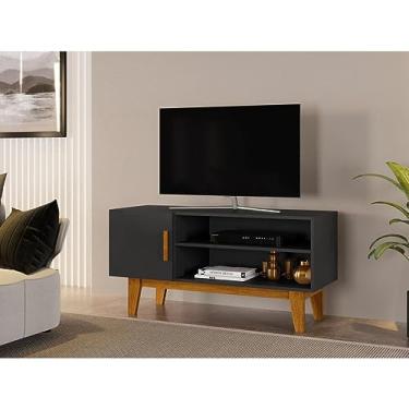 Imagem de Rack para Tv Até 42 Polegadas Denver Preto/naturale
