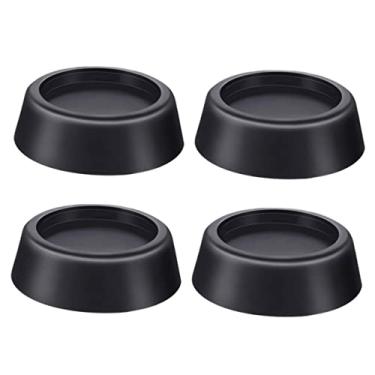 Imagem de 4 Pcs almofada para maquina de lavar acessório para máquina de lavar bloco de móveis almofada do pé palmilha antiderrapante do aparelho almofadas à prova de choque mobiliário