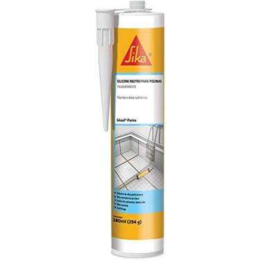 Imagem de Sika - Selante de silicone - Sikasil-401 Piscinas transparente - Piscinas e áreas úmidas - Cartucho 280ml