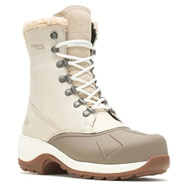 Imagem de WOLVERINE Bota de neve masculina Frost Tall impermeável com isolamento térmico, Neblina, 5 Wide