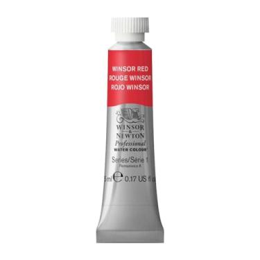Imagem de Winsor & Newton, Tinta aquática profissional Winsor Red, 5 ml, tubo de 4,8 g