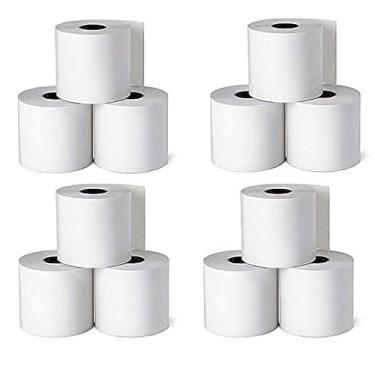 Imagem de 1InTheOffice Rolos de máquina adicionada, registro e calculadora, 5,7 cm x 4,5 m, 1 camada, 12 unidades (30 pés)