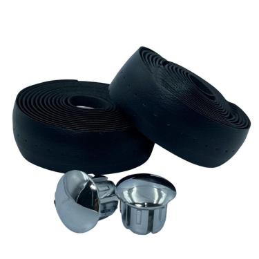 Imagem de Fita Guidão Eva Bike Speed Par Confortável Mtb Preto-Unissex