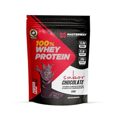 Imagem de Masterway Suplementos - Whey Protein 100% Concentrado - 910g (Chocolate)