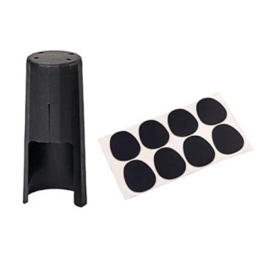 Imagem de Almofadas bucais para saxofone alto + sax para iniciantes | ABS de qualidade e material de gel de sílica | Marcas de dente | Ótimo desempenho e durabilidade | Adequado para iniciantes ou profissionais