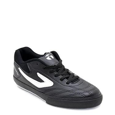 Imagem de Chuteira Topper Dominator 3 LT, Masculino, Preto/Branco, 41