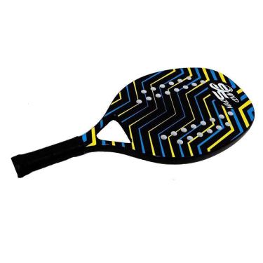 Imagem de Raquete De Beach Tennis Sand Spin Aloha Azul - Azul