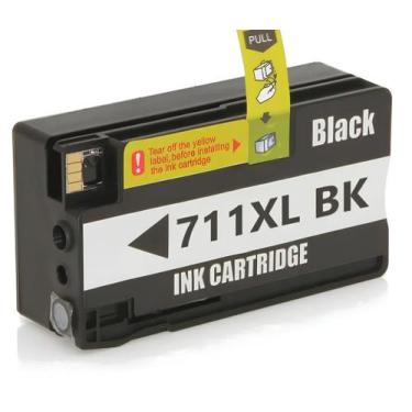 Imagem de Cartucho Para HP T125 711xl - CZ133AB Black Compatível - Toner Vale