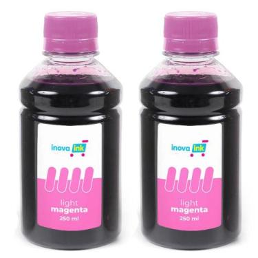 Imagem de Kit 2 Tintas Compatível L805 250ml Magenta Light Inova Ink
