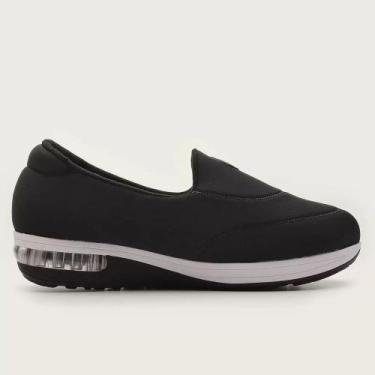 Imagem de Tênis Slip On Modare Elástico Bolha Feminino- Preto, 38
