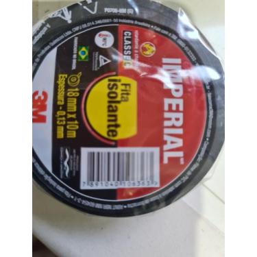 Imagem de Fita isolante 18mm x 10 metros 3M - Imperial 3M, 10 metros x18mm
