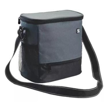 Imagem de Bolsa Termica Tropical 7,5L Preto/Cinza - Soprano