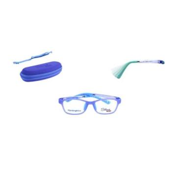 Imagem de Óculos Silmo Kids 18106 L. Blue azul claro tam 48 infantil